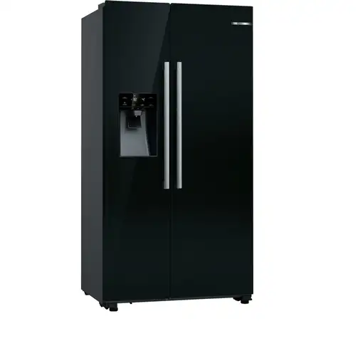 Bosch Serie 6 KAD93ABEP nevera puerta lado a lado Independiente 562 L Negro