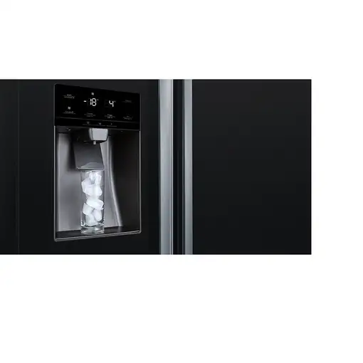 Bosch Serie 6 KAD93ABEP nevera puerta lado a lado Independiente 562 L Negro