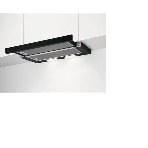 Electrolux LFP326FB Semintegrada (extraíble) Negro 410 m³/h