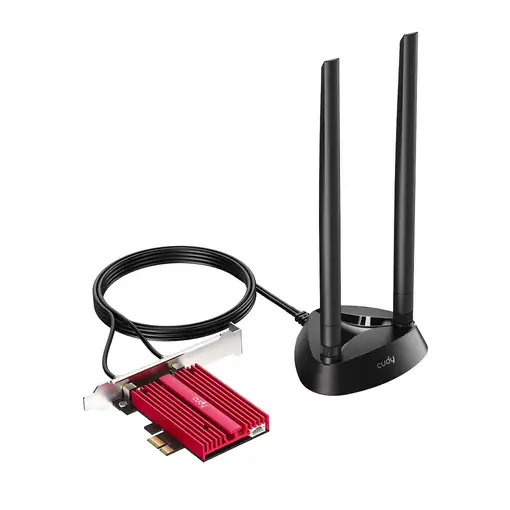 Cudy WE4000 adaptador y tarjeta de red Interno WLAN / Bluetooth 2400 Mbit/s Cudy WE4000 adaptador y tarjeta de red Interno WLAN / Bluetooth 2400 Mbit/s