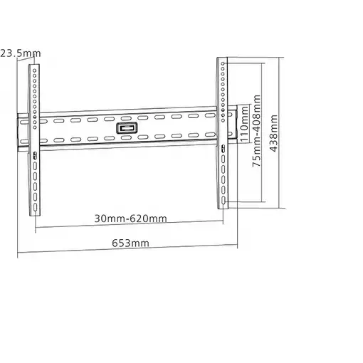 Equip 650330 177,8 cm (70") Negro