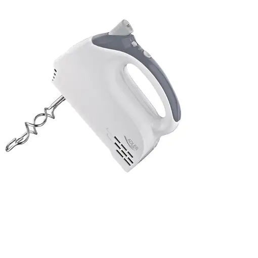 Adler AD 4201 g Batidora de mano 300 W Gris, Blanco