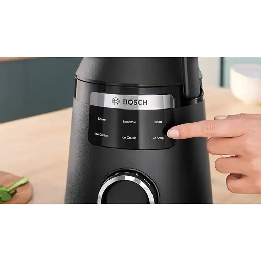 Bosch Serie 6 MMB6652B licuadora 2 L Batidora de vaso 1800 W Negro