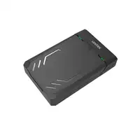 UNITEK Y-3035 caja para disco duro externo Carcasa de disco duro/SSD Negro 2.5/3.5