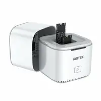 UNITEK SyncStation Marshmallow M.2 USB 3.2 Gen 2 (3.1 Gen 2) Type-C Blanco