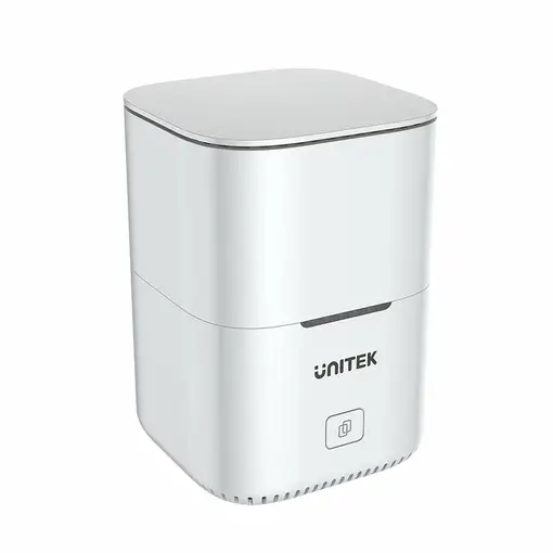 UNITEK SyncStation Marshmallow M.2 USB 3.2 Gen 2 (3.1 Gen 2) Type-C Blanco
