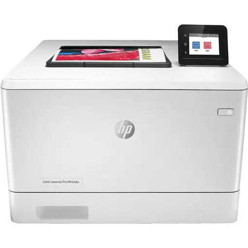 HP Impresora LaserJet Pro a color M454dw, Estampado, Impresión desde USB frontal;