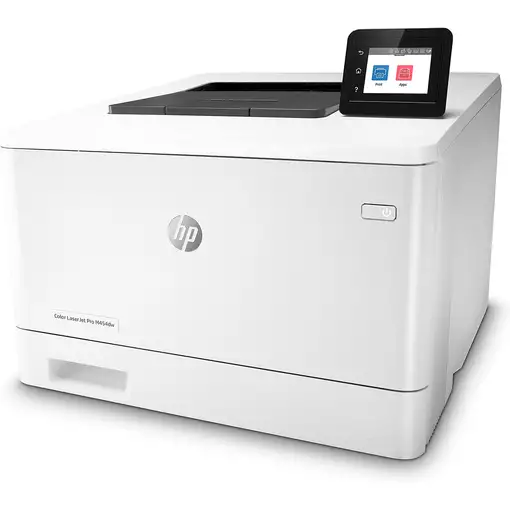 HP Impresora LaserJet Pro a color M454dw, Estampado, Impresión desde USB frontal;