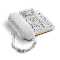 Gigaset DL380 Teléfono analógico Identificador de llamadas Blanco Gigaset DL380 Teléfono analógico Identificador de llamadas Blanco