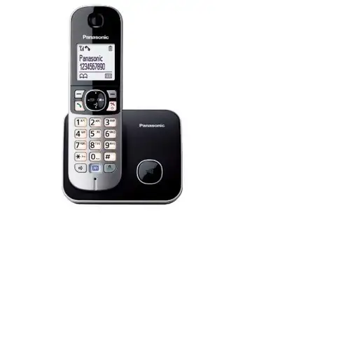 Panasonic KX-TG6811FXB teléfono Teléfono DECT Identificador de llamadas Negro