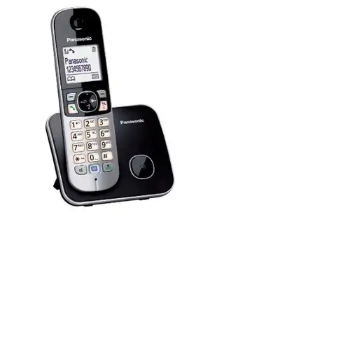 Panasonic KX-TG6811FXB teléfono Teléfono DECT Identificador de llamadas Negro