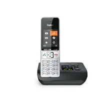 Gigaset COMFORT 500A Teléfono DECT/analógico Identificador de llamadas Negro