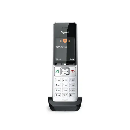Gigaset COMFORT 500HX Teléfono DECT/analógico Identificador de llamadas Negro