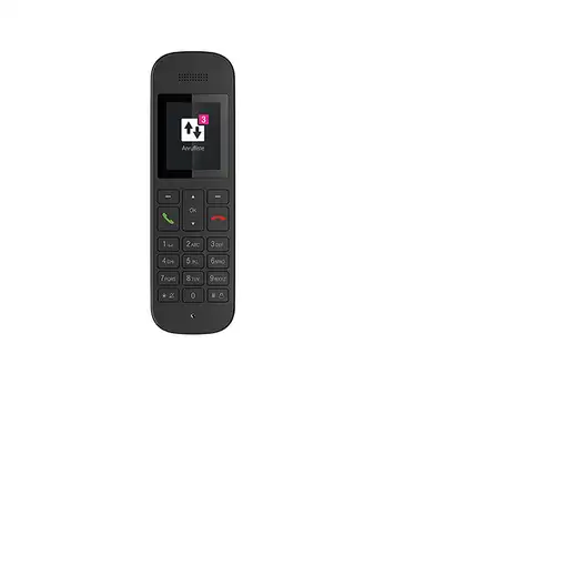 Telekom Sinus A12 Teléfono DECT/analógico Negro