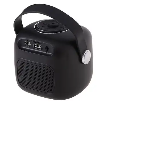 Altavoz Karaoke Adler AD 1199 negro con micrófono - SD/USB/AUX/Bluetooth