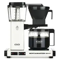 Cafeteras goteo Semi-automática Blanco 1.25 L 10 cups 53974 MOCCAMASTER
