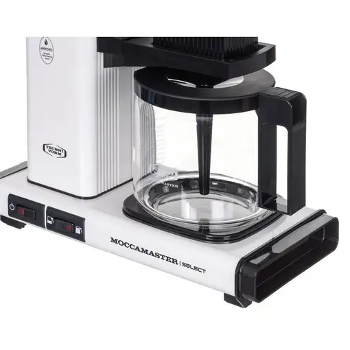 Cafeteras goteo Semi-automática Blanco 1.25 L 10 cups 53974 MOCCAMASTER