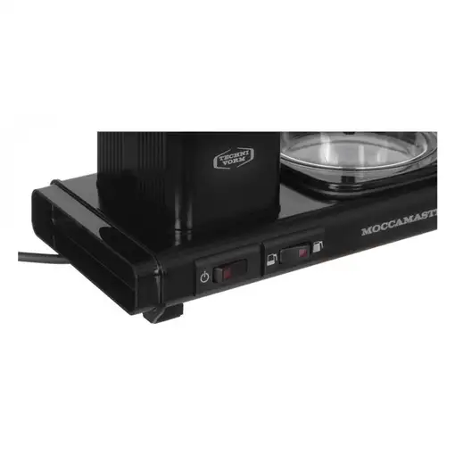 Cafeteras goteo Semi-automática Negro 1.25 L 10 cups 53987 MOCCAMASTER