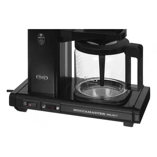Cafeteras goteo Semi-automática Negro 1.25 L 10 cups 53987 MOCCAMASTER