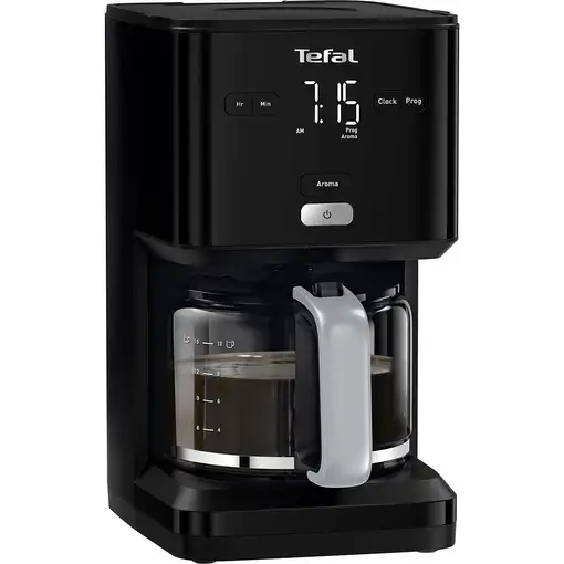 Cafeteras goteo Totalmente automática Negro 1.25 L 15 cups CM600810 TEFAL