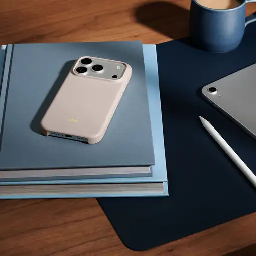 Apple MGKE4LL/A funda para teléfono móvil 16 cm (6.3") Cal, Color piedra