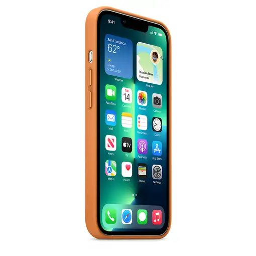 Apple MM193ZM/A funda para teléfono móvil 15,5 cm (6.1") Marrón, Oro