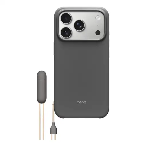 Apple MGY74LL/A funda para teléfono móvil 16 cm (6.3") Granito, Gris