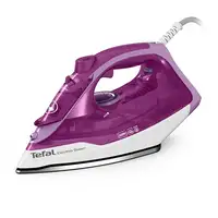 Plancha vapor-seco suela de cerámica 2400 W Púrpura FV2836E0 TEFAL