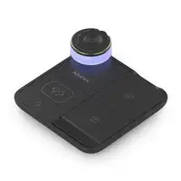 AISENS Cargador Inalambrico USB-C 4 en 1 De 15W Para Movil, Apple Watch, Auricular