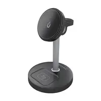 AISENS Cargador Inalambrico USB-C 4 en 1 De 15W Para Movil, Apple Watch, Auricular