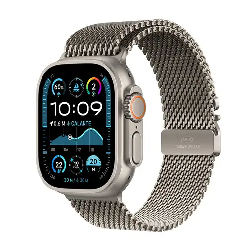 Apple Watch Ultra 2 OLED 49 mm Digital 410 x 502 Pixeles Pantalla táctil 4G Titan Apple Watch Ultra 2 OLED 49 mm Digital 410 x 502 Pixeles Pantalla táctil 4G Titan