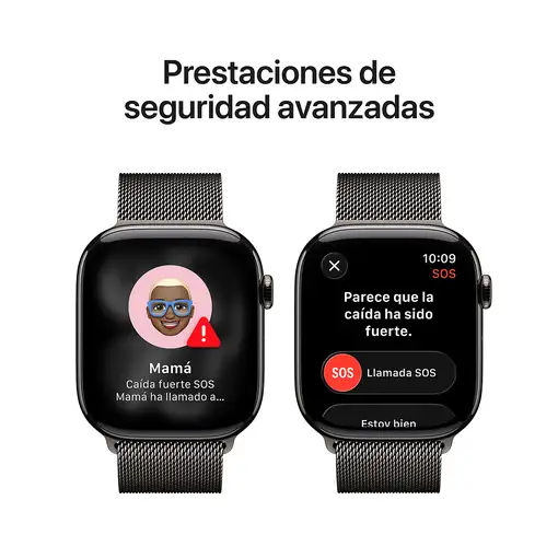 Apple Watch Series 11 OLED 46 mm Digital 416 x 496 Pixeles Pantalla táctil 5G