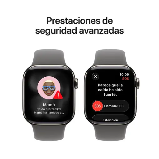Apple Watch Series 11 OLED 42mm Digital 374 x 446 Pixeles Pantalla táctil 5G Titan