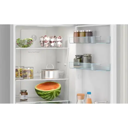 Frigoríficos сombis Independiente 279 L Acero inoxidable Serie 2 KGN33NSDB BOSCH