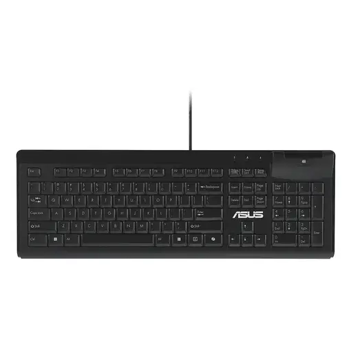 ASUS Smart Card Keyboard KU100 teclado Hogar / Oficina USB Negro