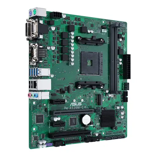 ASUS PRO A520M-C II/CSM AMD A520 Zócalo AM4 micro ATX
