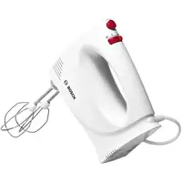 Bosch MFQP1000 batidora Batidora de mano 300 W Rojo, Blanco