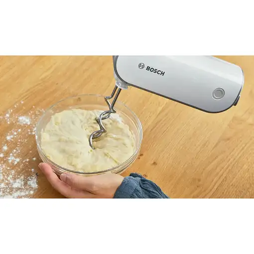 Bosch MFQ49300 batidora Batidora de mano 850 W Negro, Acero inoxidable, Blanco