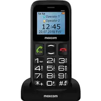 Telefonía móvil 4MB + Negro MAXCOM