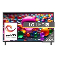 Televisor LED 43" 4K Ultra HD Negro Smart 43UA74003LB LG