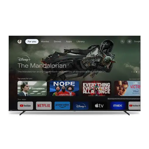 Televisor QLED Pro 85" 4K Ultra HD Negro Smart 85QG7C14 THOMSON