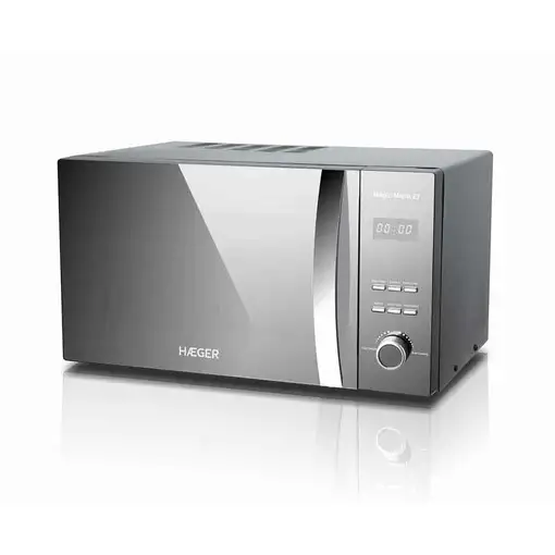 Haeger MW-80B.008A microondas Plata Solo microondas Encimera 26 L 800 W