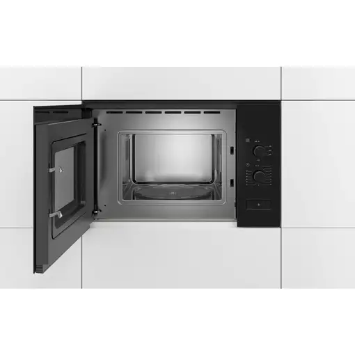 Bosch Serie 4 BFL520MB0 microondas Negro Solo microondas Integrado 20 L 800 W
