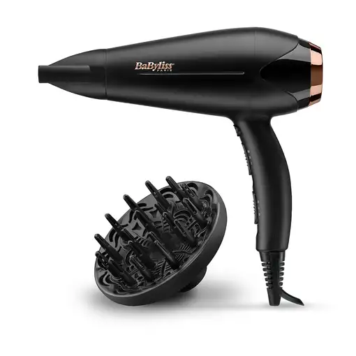 Secador de pelo negro D570DE BABYLISS