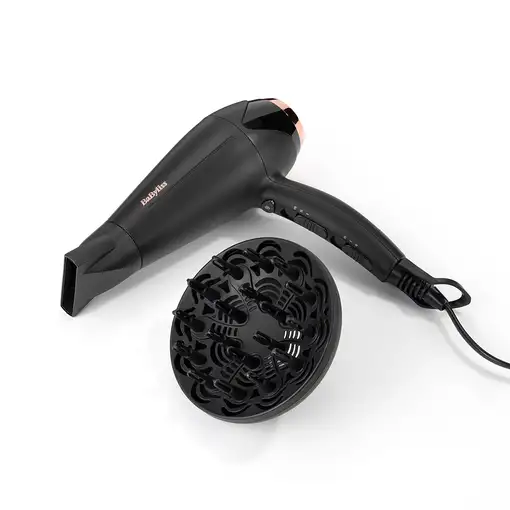 Secador de pelo negro D570DE BABYLISS