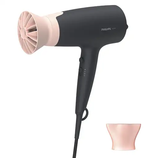 Secador de pelo negro Philips 3000 series BHD350/10 PHILIPS