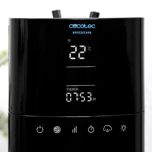 Cecotec BreezeCare 4000 Connected humidificador 4 L Negro 110 W
