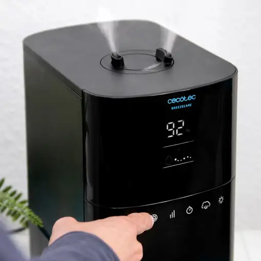 Cecotec BreezeCare 4000 Connected humidificador 4 L Negro 110 W
