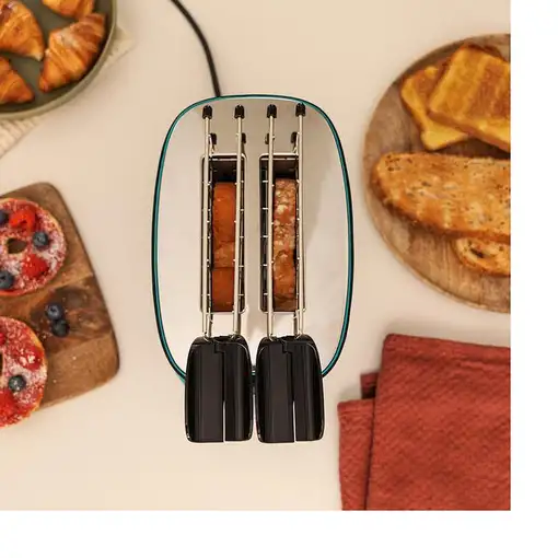 Cecotec 02184 tostadora 7 2 rebanada(s) 650 W Negro, Acero inoxidable