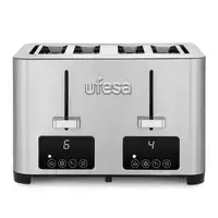Ufesa Quartet Delux 7 4 rebanada(s) Acero inoxidable